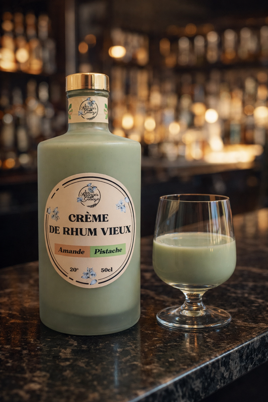 Crème de rhum vieux Amandes Pistaches 50cl (20% alc.vol)