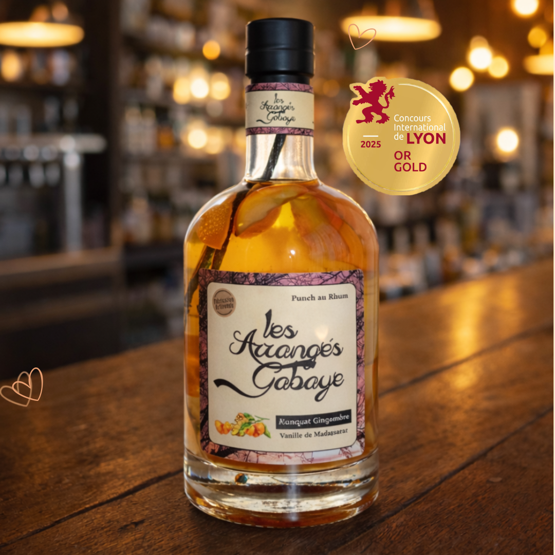 Rhum arrangé Kumquats Gingembre Vanille 50cl (30% alc. vol)