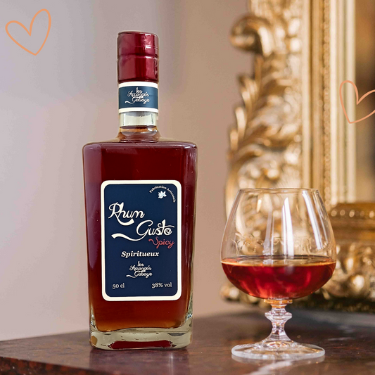 Rhum Gusto Spicy (spiritueux) 50cl (38% alc.vol)